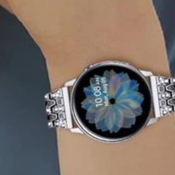 NEW Silver/Black Samsung Galaxy Watch Band - Picture 4 of 4